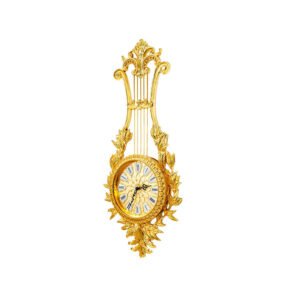 Wholesale Luxury Antique Gold Double Face Wall Clock Contemporary Design Needle Factory Direct Contemporary Abstract Quartz